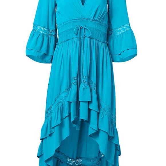 NEW WITH OUT TAGS(TOO SMALL ON ME :( ) VENUS LACE TIERED MAXI TOP SIZE M (8-10) - Picture 3 of 3